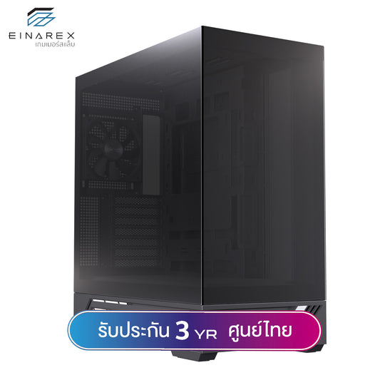 เคสคอมพิวเตอร์ Einarex Prisma S800 Core Refraction Design Airflow ATX Gaming Case with PWM Fan รับประกัน 3 ปี
