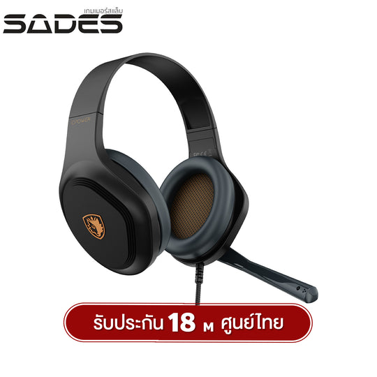 หูฟังเกมมิ่ง SADES SA716 Cpower Wired Gaming Headset รับประกัน 18 เดือน