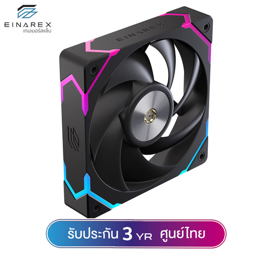 พัดลมระบายความร้อน Einarex EX12C 12cm ARGB Cooling Fan รับประกัน 3 ปี