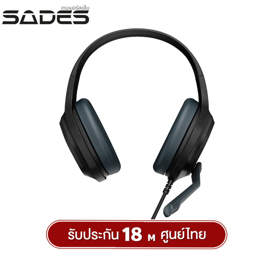 หูฟังเกมมิ่ง SADES SA716 Cpower Wired Gaming Headset รับประกัน 18 เดือน