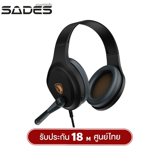 หูฟังเกมมิ่ง SADES SA716 Cpower Wired Gaming Headset รับประกัน 18 เดือน