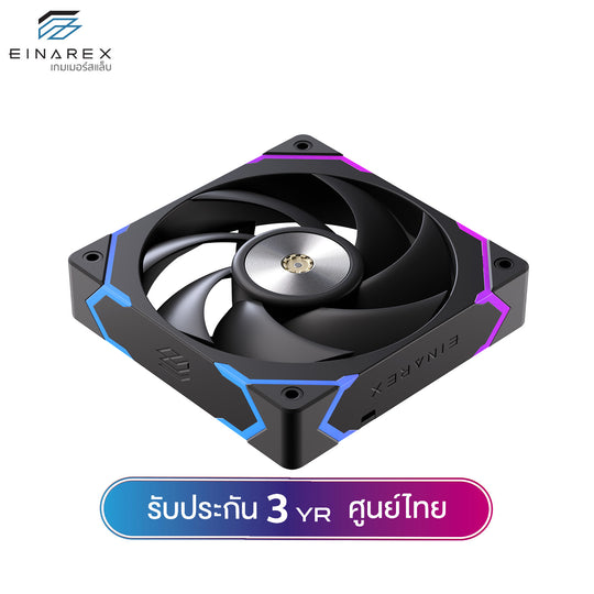 พัดลมระบายความร้อน Einarex EX12C 12cm ARGB Cooling Fan รับประกัน 3 ปี