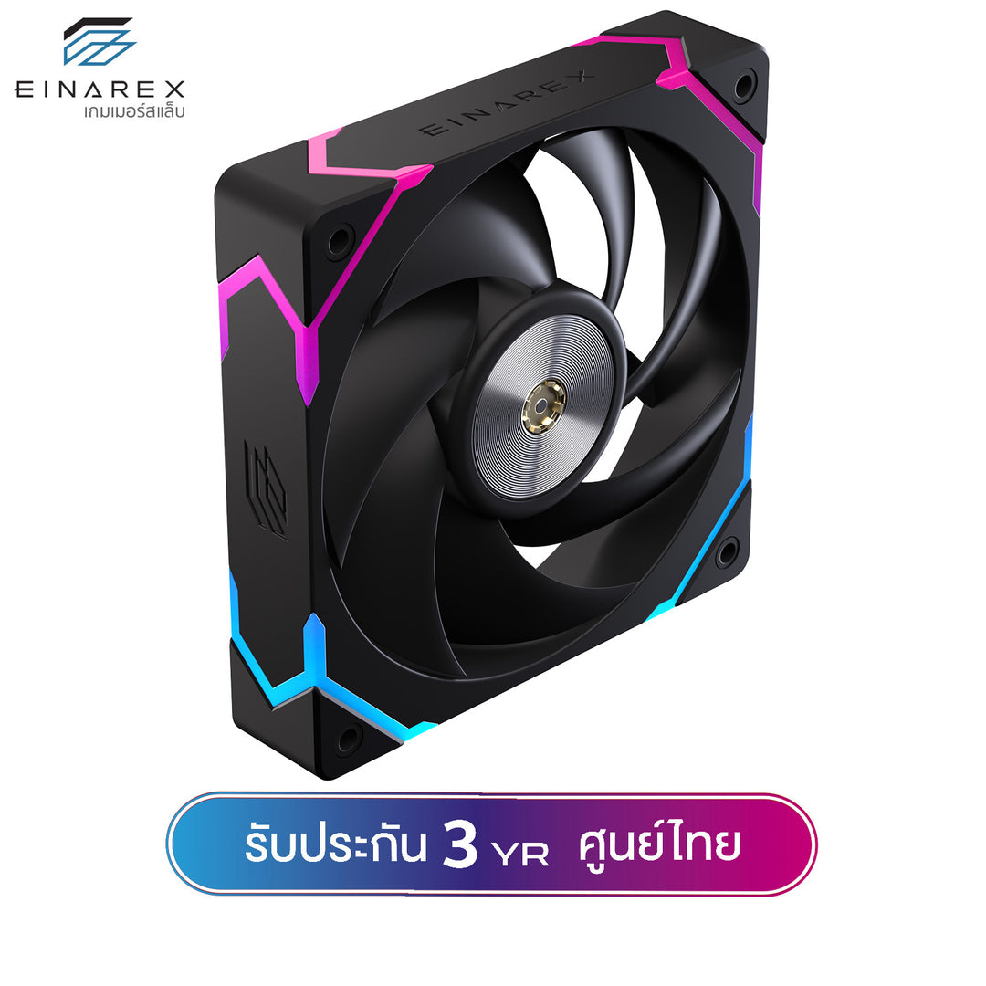 พัดลมระบายความร้อน Einarex EX12A 12cm Performance Cooling Fan รับประกัน 3 ปี