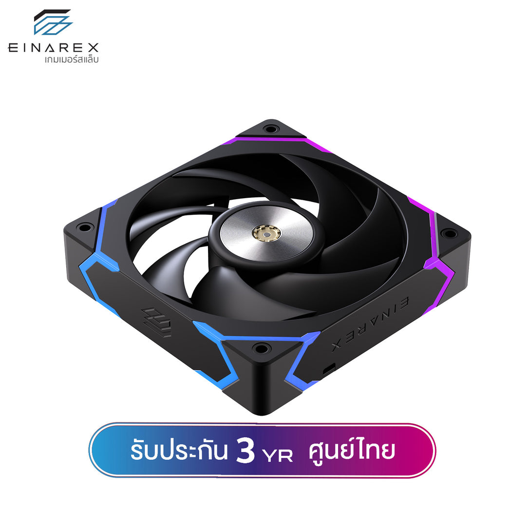 พัดลมระบายความร้อน Einarex EX12A 12cm Performance Cooling Fan รับประกัน 3 ปี