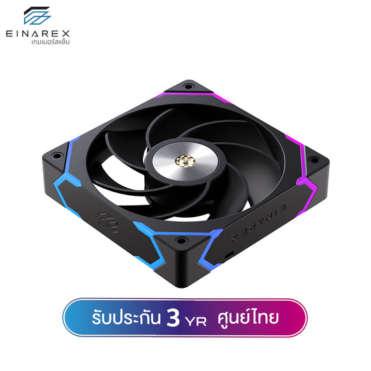 พัดลมระบายความร้อน Einarex EX12Ci (Inverted Blade) 12cm ARGB Cooling Fan รับประกัน 3 ปี