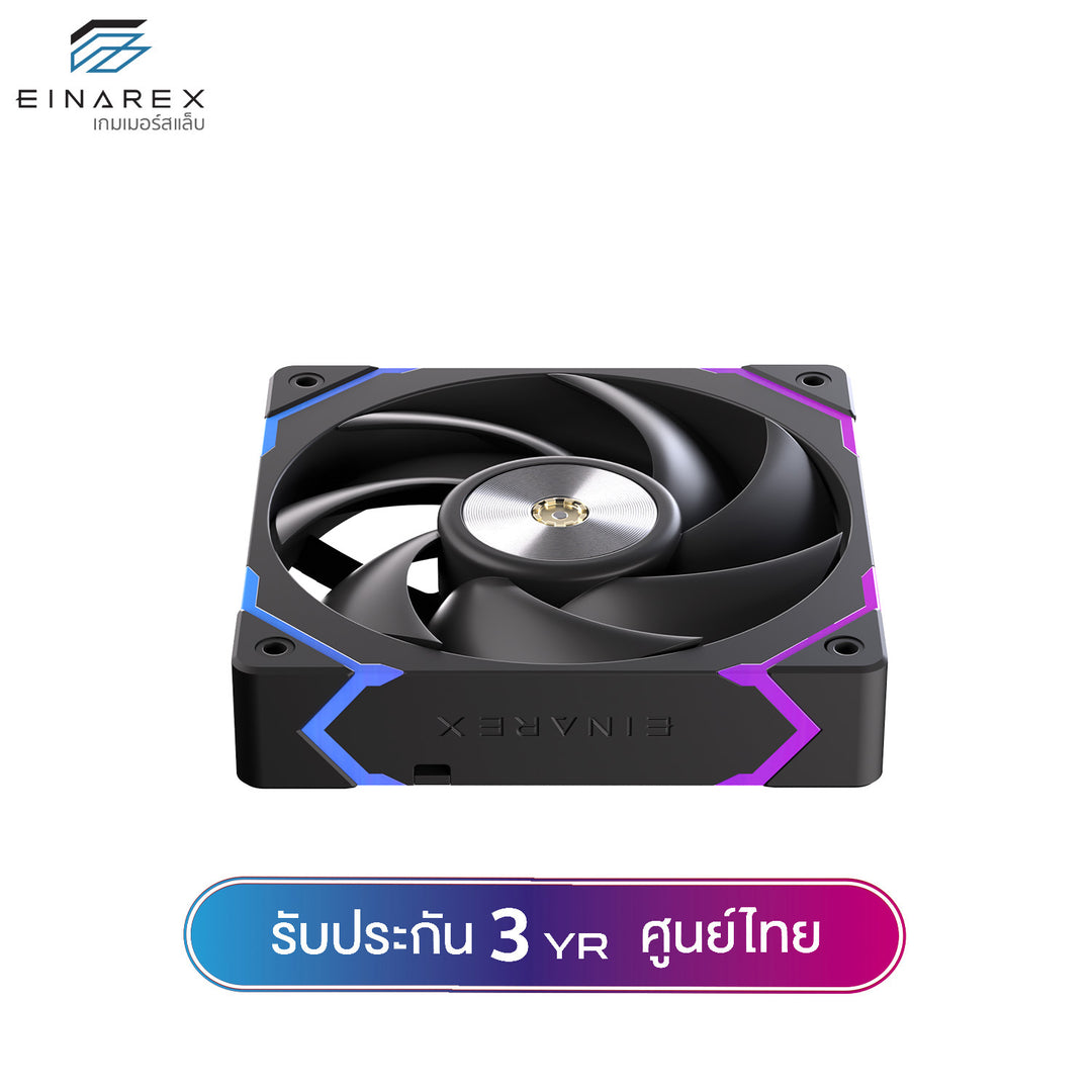 พัดลมระบายความร้อน Einarex EX12C 12cm ARGB Cooling Fan รับประกัน 3 ปี