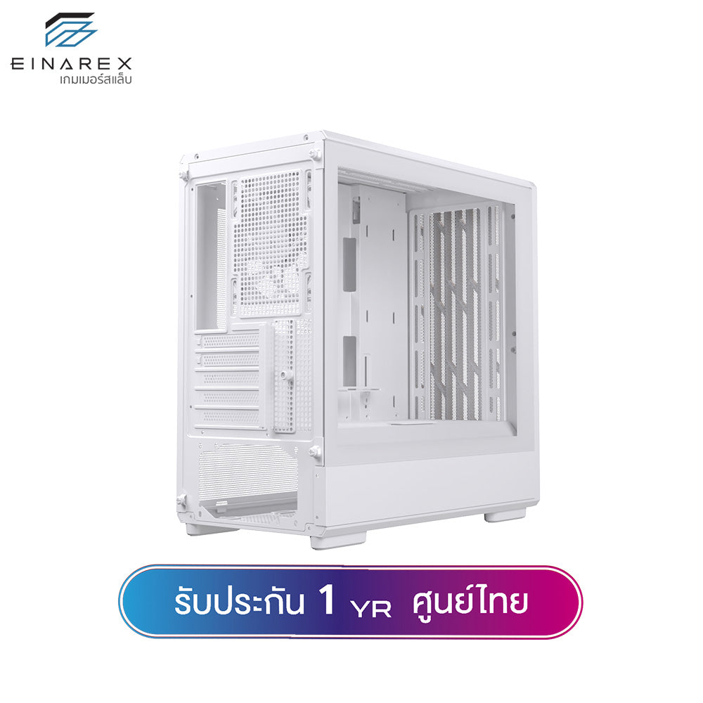 เคสคอมพิวเตอร์ Einarex PM400 Core Wooden Design Airflow MATX Gaming Case with PWM Fan รับประกัน 1 ปี