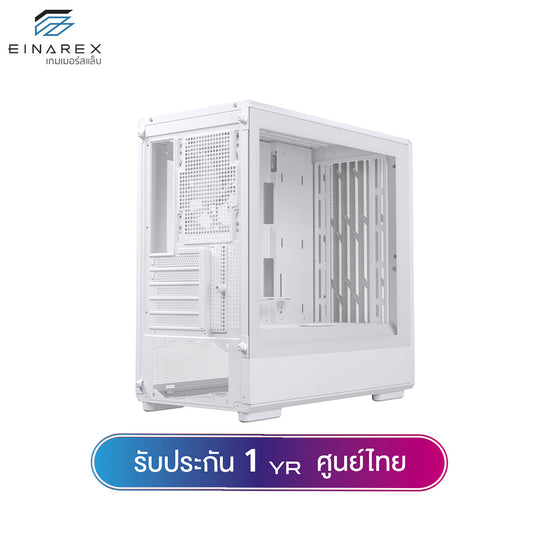 เคสคอมพิวเตอร์ Einarex PM400 Core Wooden Design Airflow MATX Gaming Case with PWM Fan รับประกัน 1 ปี