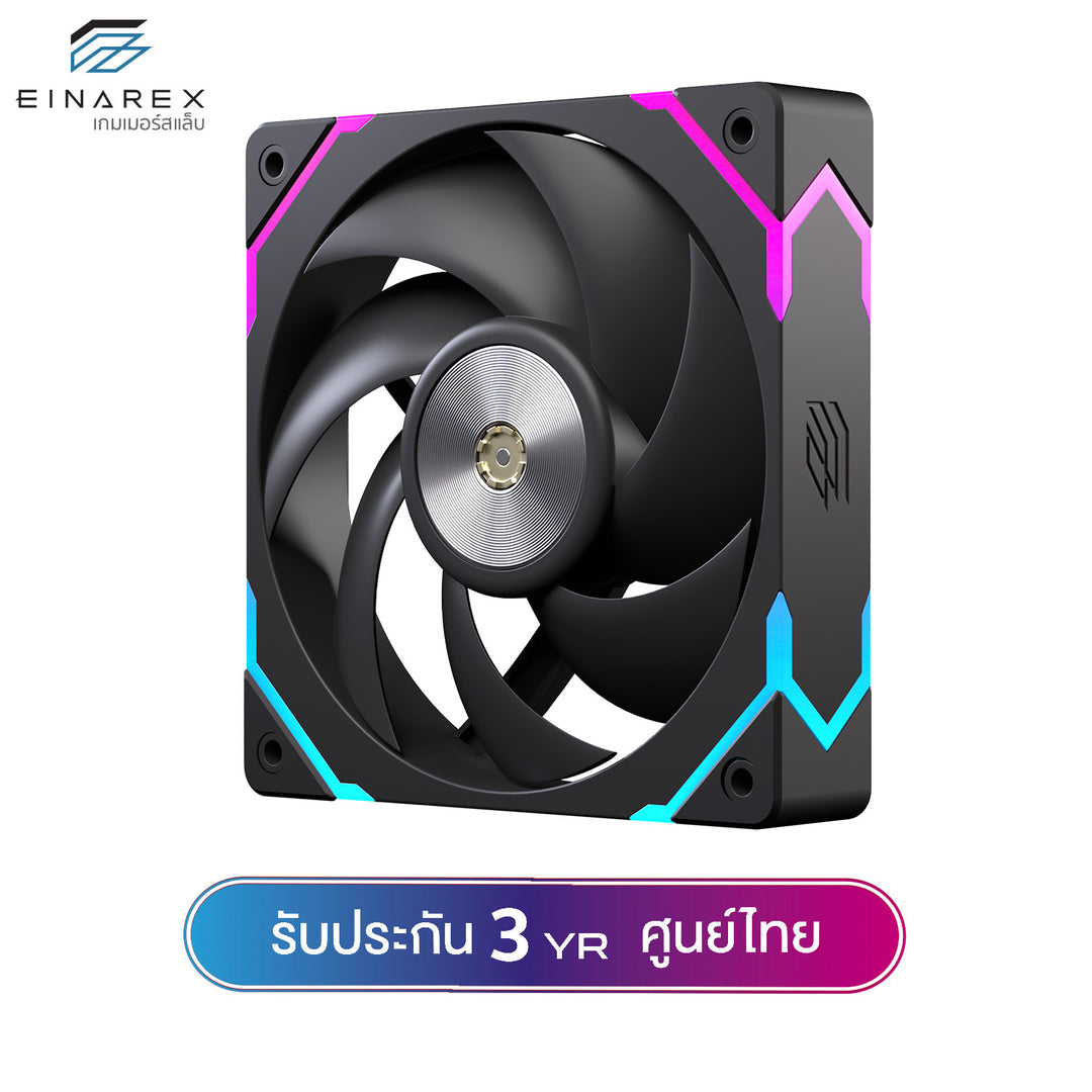 พัดลมระบายความร้อน Einarex EX12C 12cm ARGB Cooling Fan รับประกัน 3 ปี