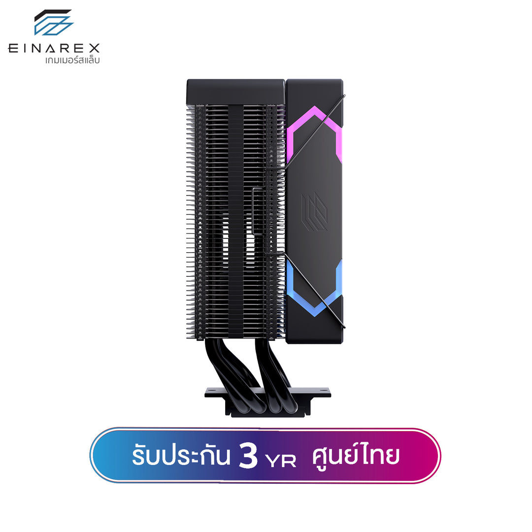 ซีพียูคูลเลอร์ Einarex VENTUS V100 4HP / V300 6HP Air Cooler รับประกัน 3 ปี