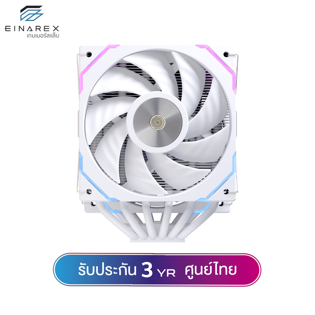 ซีพียูคูลเลอร์ Einarex VENTUS V100 4HP / V300 6HP Air Cooler รับประกัน 3 ปี