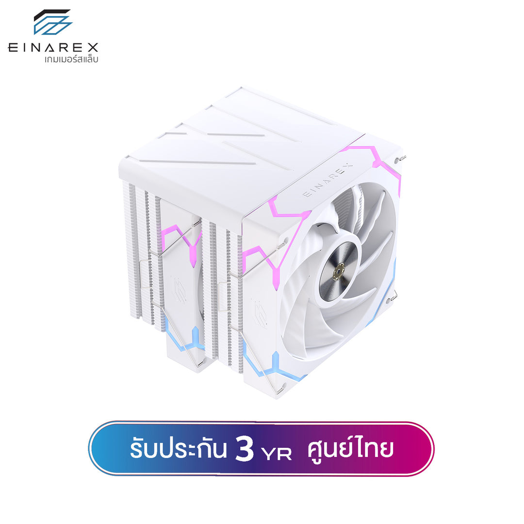 ซีพียูคูลเลอร์ Einarex VENTUS V100 4HP / V300 6HP Air Cooler รับประกัน 3 ปี