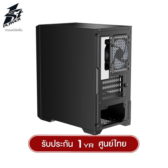 1ST Player Bullet Hunter H2 Tempered Glass M-ATX GAMING CASE (NO FAN)