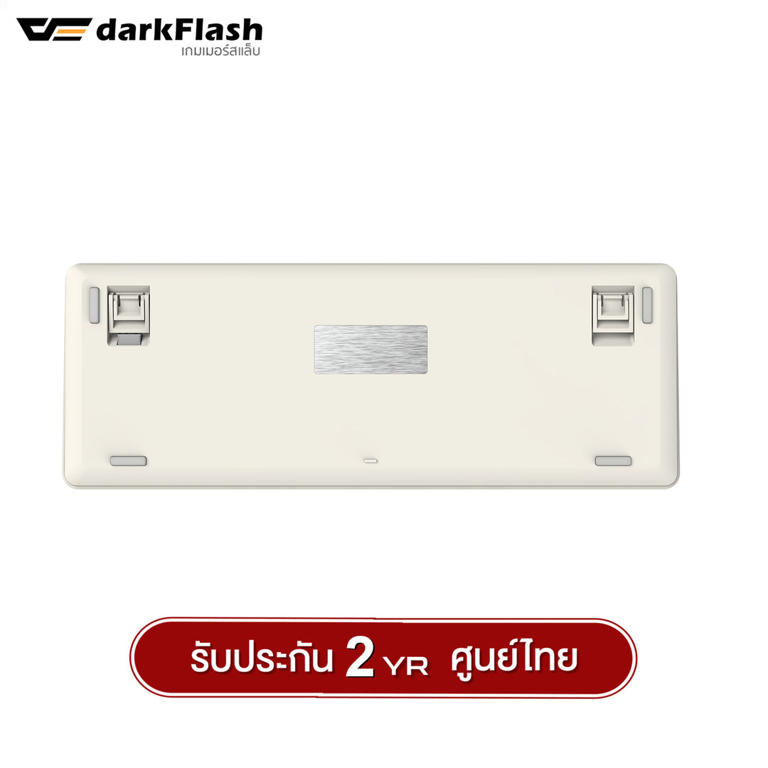 คีย์บอร์ดเกมมิ่ง DarkFlash DF98 Tri-Mod(Wired+2.4G+BT) Gasket RGB Mechanical keyboard Yellow Switch รับประกัน 2 ปี