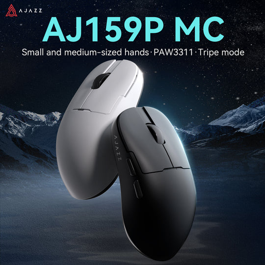 Ajazz AJ159P MC PAW3311 (Wired+2.4G+BT)