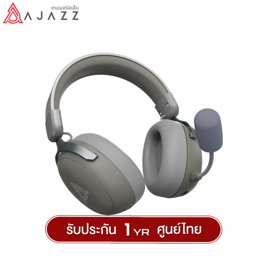 หูฟังเกมมิ่ง Ajazz AHM08 Max 1000mAh Tri-Mod Headphone รับประกัน 1 ปี