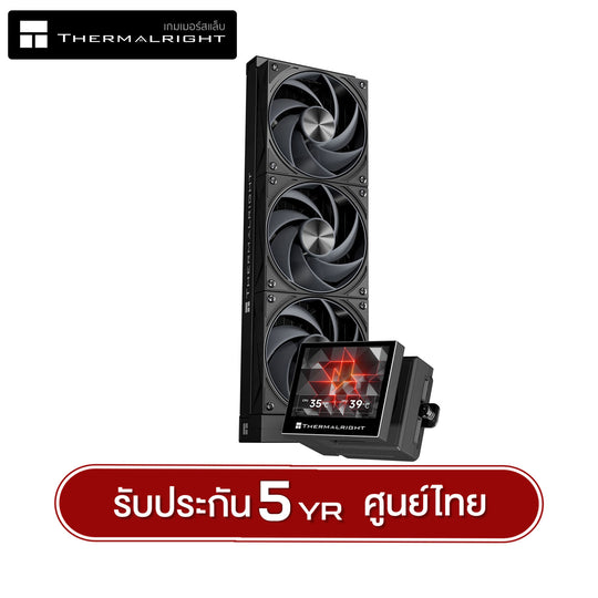 ชุดน้ำระบบปิด ThermalRight Stream Vision LCD 360 Argb Liquid Cooler รับประกัน 5 ปี