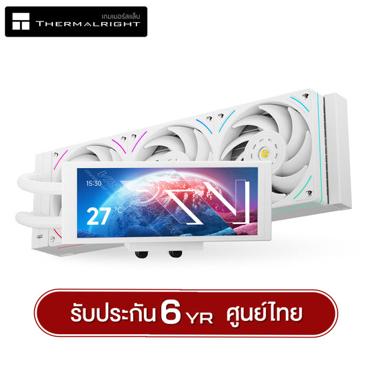 ชุดน้ำระบบปิด ThermalRight Trofeo Vision LCD 360 Argb Liquid Cooler รับประกัน 6 ปี