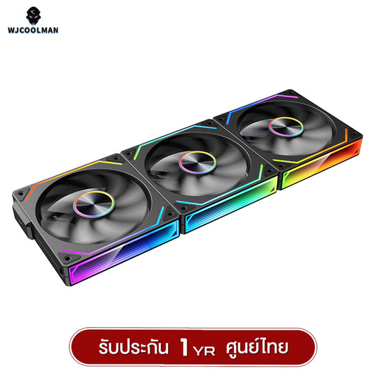 พัดลมระบายความร้อน WJCOOLMAN Celest Pro ARGB Block Fan รับประกัน 1 ปี