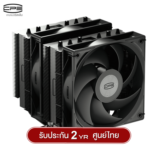 ซีพียูคูลเลอร์ CPS RT620 Pro TDP 265W 6 Heatpipe Dual Tower Air Cooler รับประกัน 2 ปี