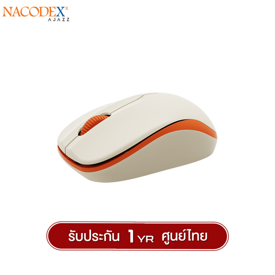 เมาส์เพื่อสุขภาพ Nacodex NJ03 2.4Ghz Ergonomic Design Wireless Mouse รับประกัน 1 ปี