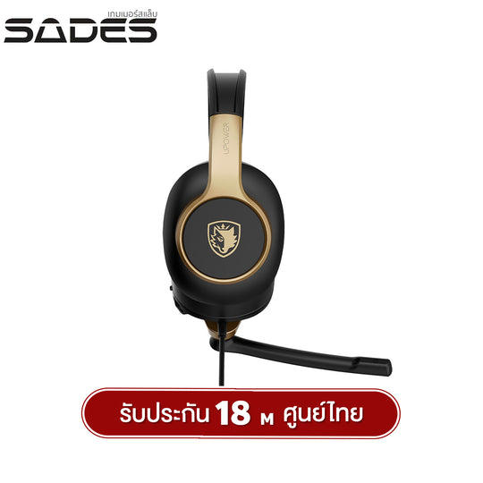 หูฟังเกมมิ่ง SADES SA703 Upower Wired Gaming Headset รับประกัน 18 เดือน