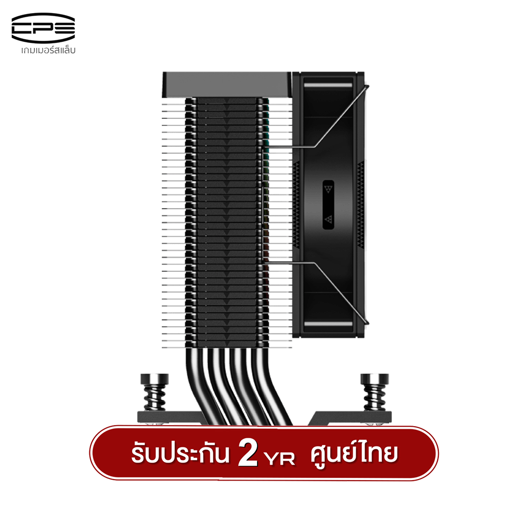 ซีพียูคูลเลอร์ CPS R400 4 Heatpipe Intel&AMD Support Compact Air Cooler รับประกัน 2 ปี