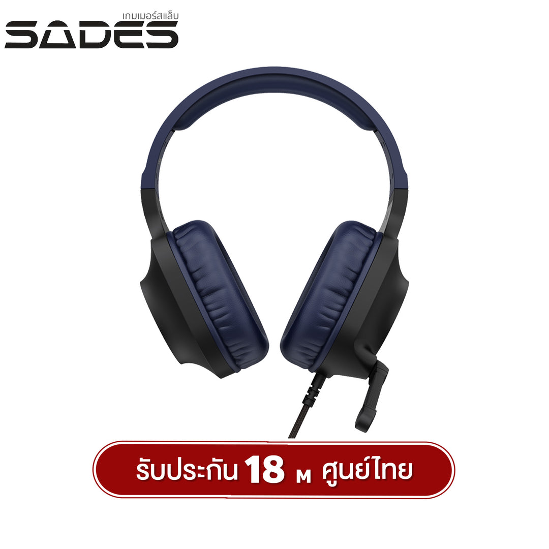หูฟังเกมมิ่ง SADES SA721 Spirits Wired Gaming Headset รับประกัน 18 เดือน