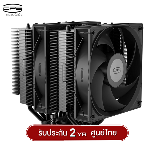 ซีพียูคูลเลอร์ CPS RT620 Pro TDP 265W 6 Heatpipe Dual Tower Air Cooler รับประกัน 2 ปี
