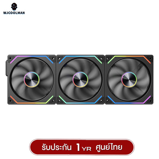พัดลมระบายความร้อน WJCOOLMAN Celest Pro ARGB Block Fan รับประกัน 1 ปี