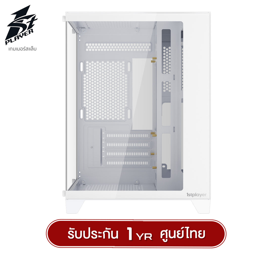 เคสคอมพิวเตอร์ 1st Player BV5 MATX Panorama Gaming Case รับประกัน 1 ปี