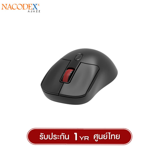 เมาส์เพื่อสุขภาพ Nacodex NJ02 (2.4Ghz+Bluetooth) Ergonomic Design Mouse รับประกัน 1 ปี