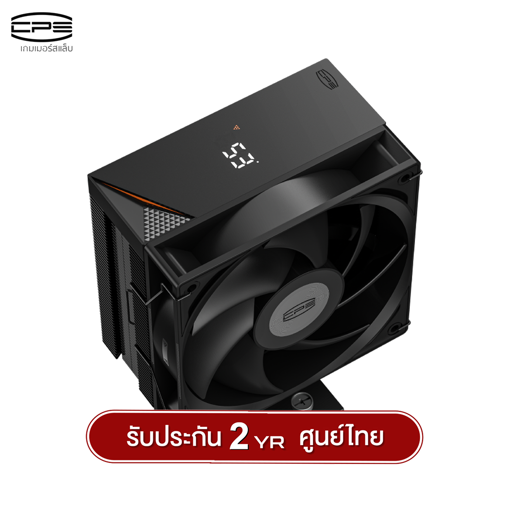 ซีพียูคูลเลอร์ CPS RT400 Digital Monitor TDP 235W 4 Heatpipe Air Cooler รับประกัน 2 ปี
