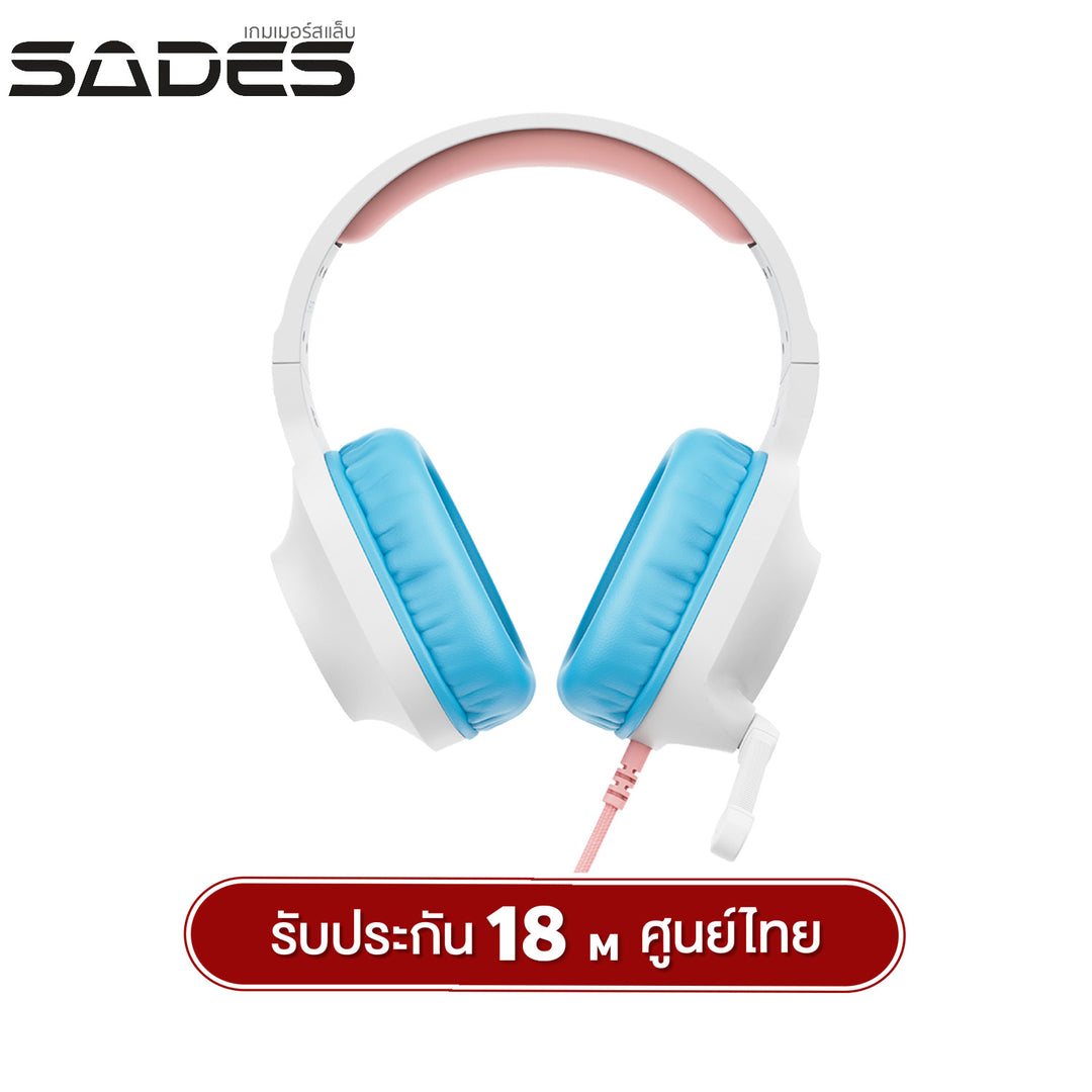 หูฟังเกมมิ่ง SADES SA721 Spirits Wired Gaming Headset รับประกัน 18 เดือน