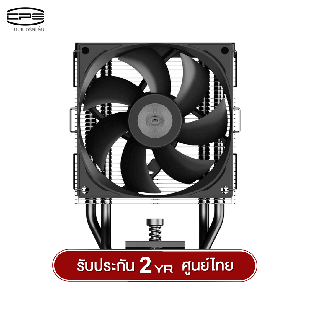ซีพียูคูลเลอร์ CPS R400 4 Heatpipe Intel&AMD Support Compact Air Cooler รับประกัน 2 ปี