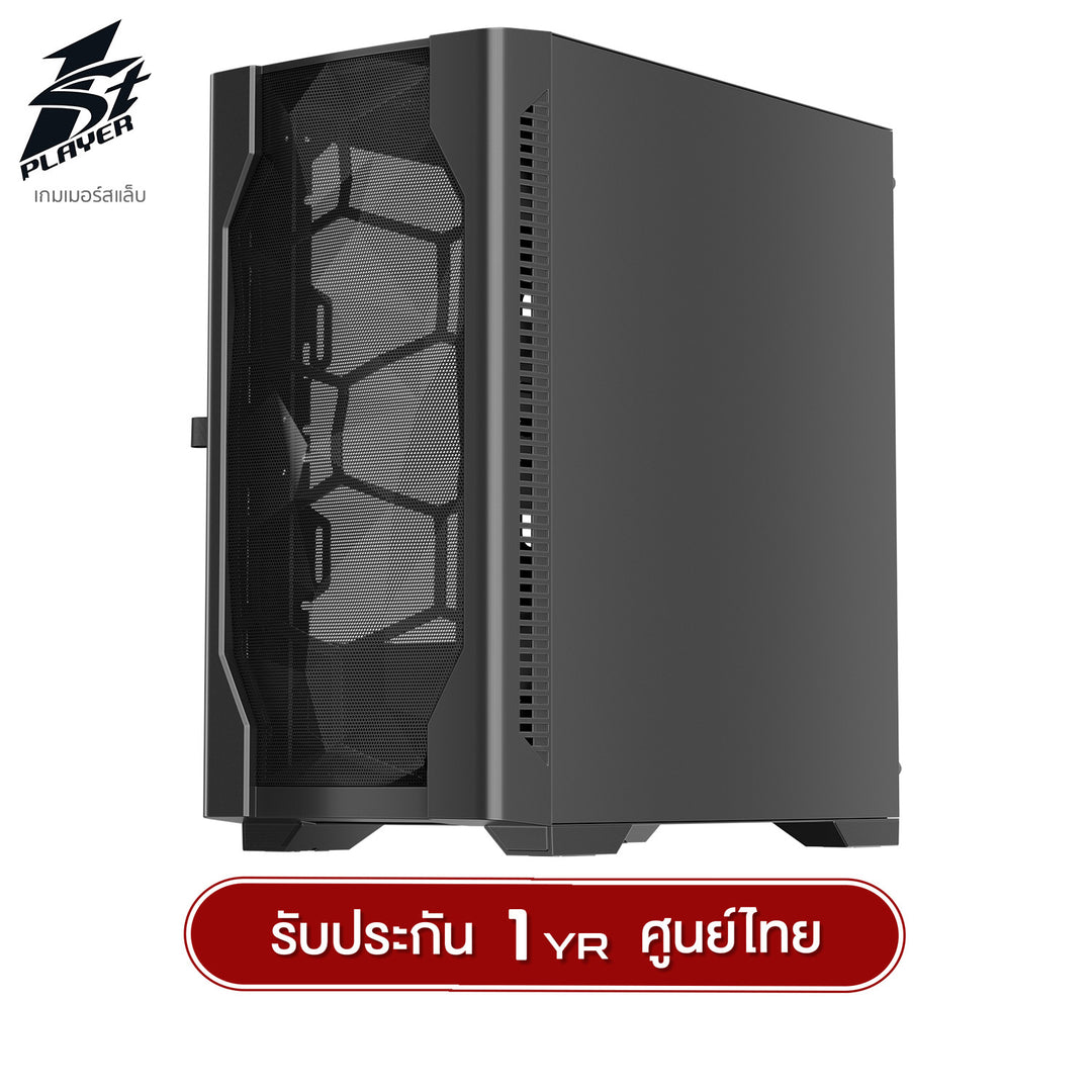 เคสคอมพิวเตอร์ 1st Player D4-M MATX Panorama Gaming Case รับประกัน 1 ปี