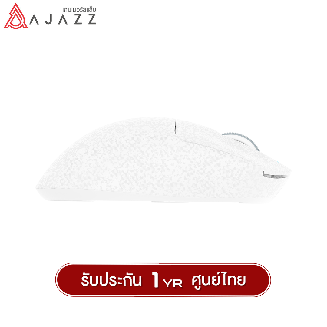 เมาส์เกมมิ่ง Ajazz AJ199 Carbon Tri-Mod(Wired+2.4G+BT) PAW3311 Chipset Wireless Mouse รับประกัน 1 ปี