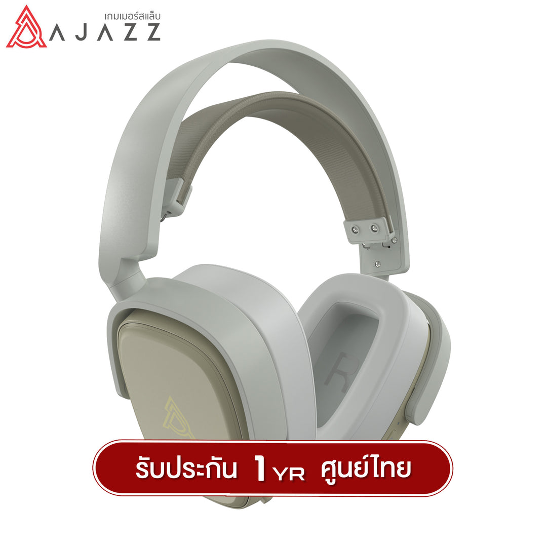 หูฟังเกมมิ่ง Ajazz AHM09 Max 1050mAh Tri-Mod(AUX+2.4G+BT) Wireless Headphone รับประกัน 1 ปี