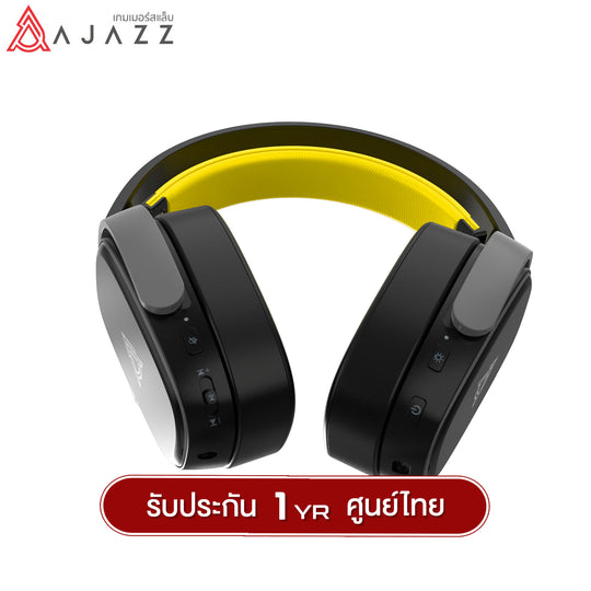 หูฟังเกมมิ่ง Ajazz AHM09 Max 1050mAh Tri-Mod(AUX+2.4G+BT) Wireless Headphone รับประกัน 1 ปี