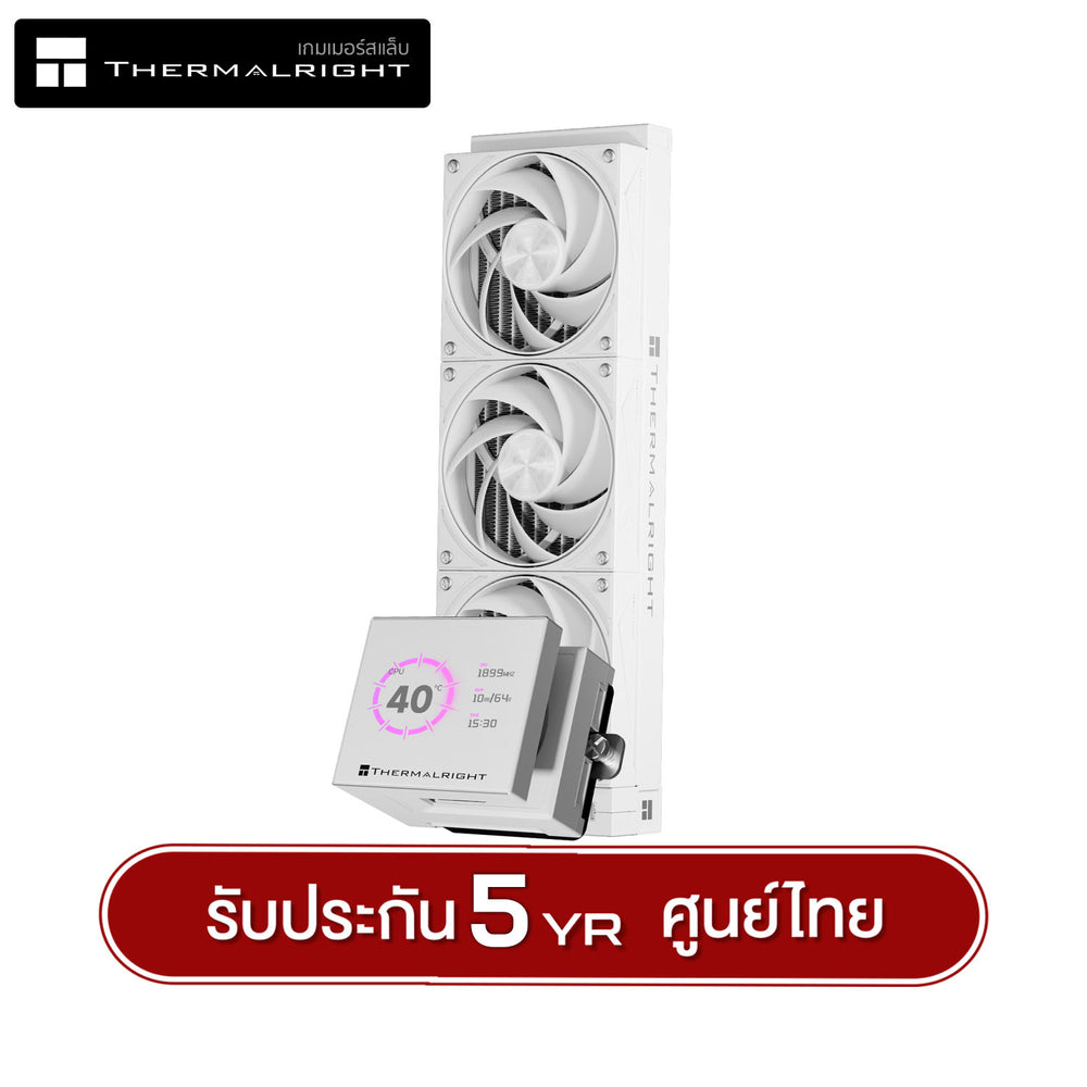 ชุดน้ำระบบปิด ThermalRight Stream Vision LCD 360 Argb Liquid Cooler รับประกัน 5 ปี