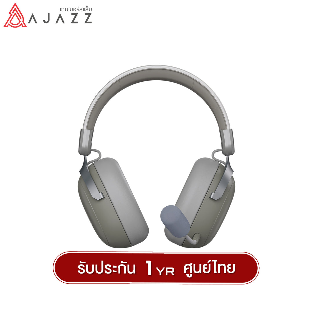 หูฟังเกมมิ่ง Ajazz AHM08 Max 1000mAh Tri-Mod Headphone รับประกัน 1 ปี