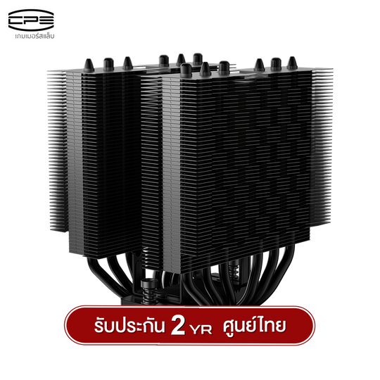 ซีพียูคูลเลอร์ CPS RT620 Pro TDP 265W 6 Heatpipe Dual Tower Air Cooler รับประกัน 2 ปี