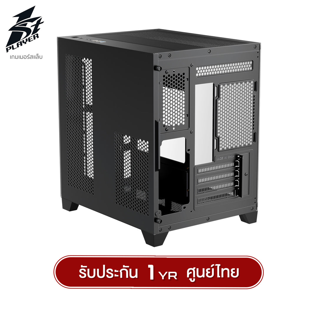 เคสคอมพิวเตอร์ 1st Player BV5 MATX Panorama Gaming Case รับประกัน 1 ปี