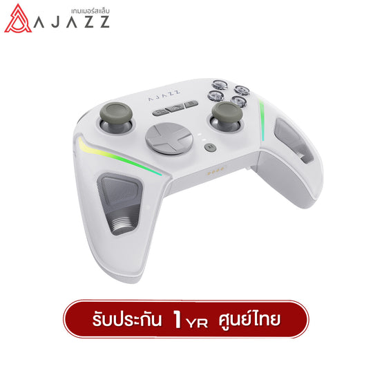จอยเกมมิ่ง Ajazz GP100 / GP100SET Tri-Mod RGB Wireless Charging JoyStick รับประกัน 1 ปี