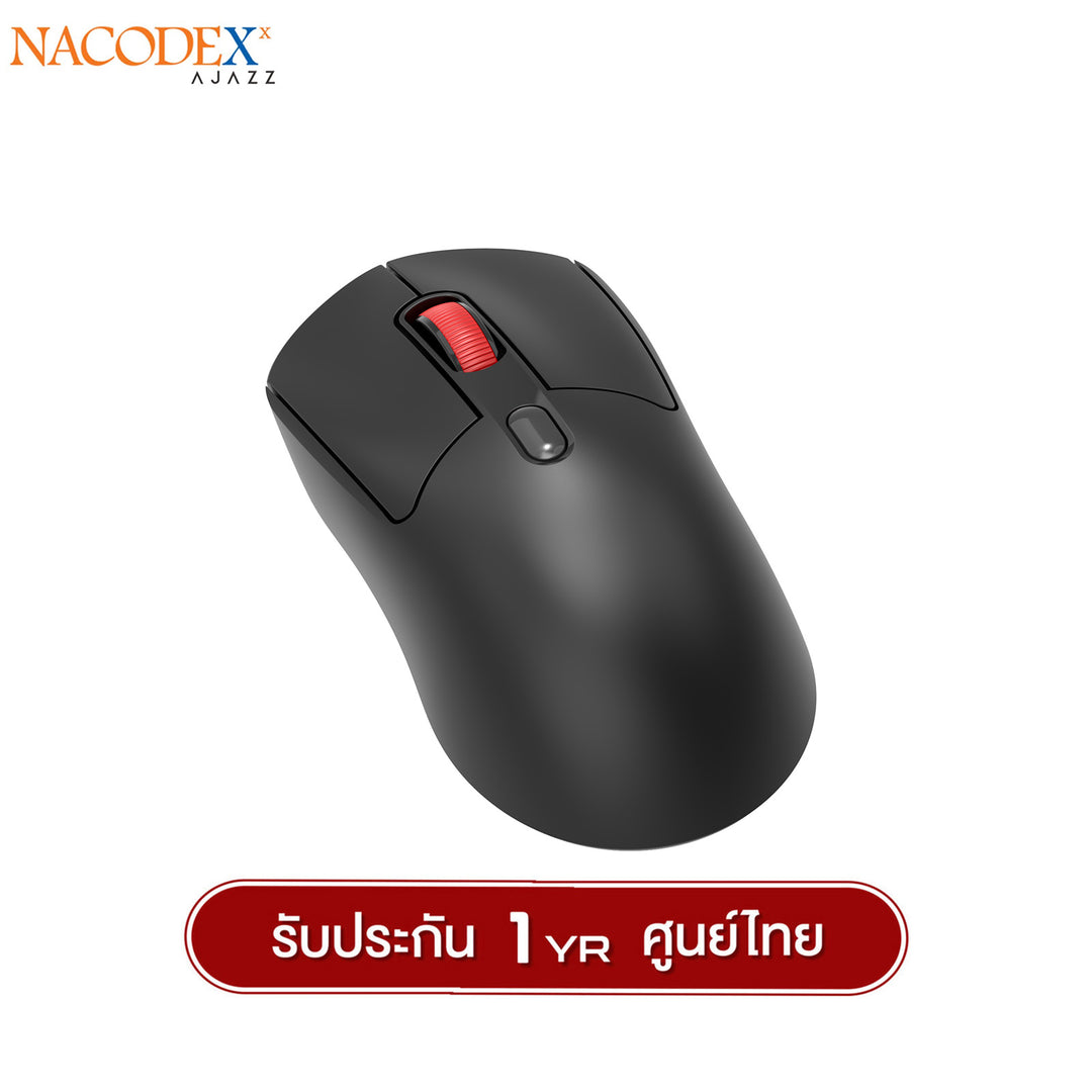 เมาส์เพื่อสุขภาพ Nacodex NJ02 (2.4Ghz+Bluetooth) Ergonomic Design Mouse รับประกัน 1 ปี
