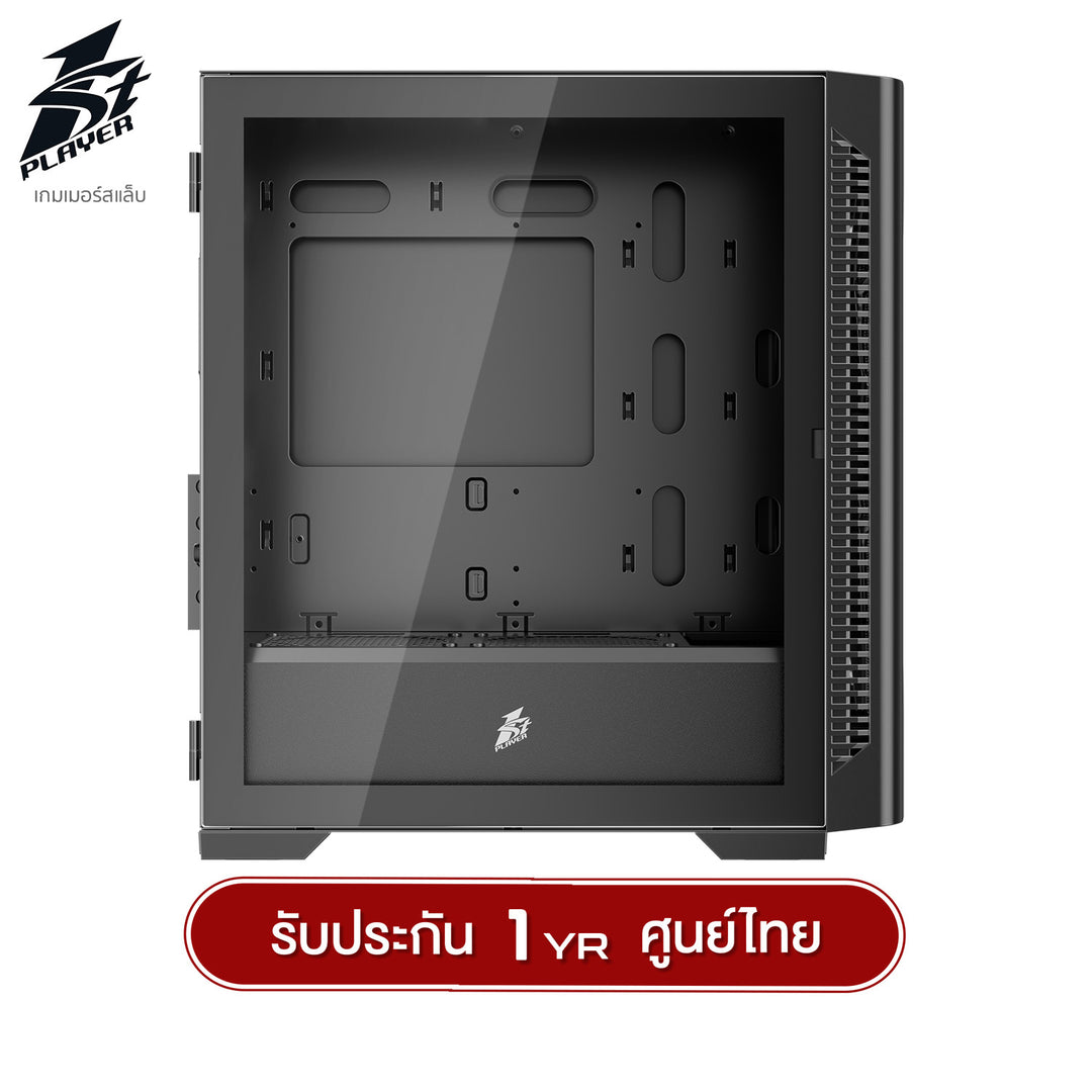 เคสคอมพิวเตอร์ 1st Player D4-M MATX Panorama Gaming Case รับประกัน 1 ปี
