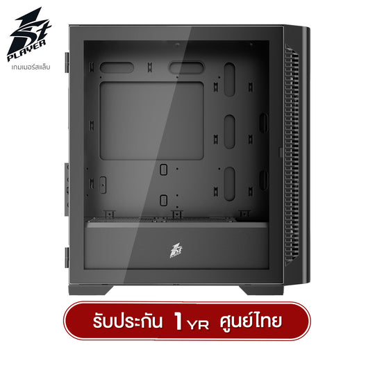 เคสคอมพิวเตอร์ 1st Player D4-M MATX Panorama Gaming Case รับประกัน 1 ปี