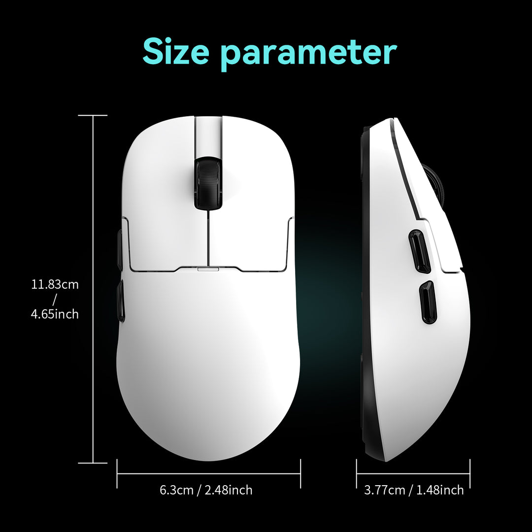 Ajazz AJ159P MC PAW3311 (Wired+2.4G+BT)