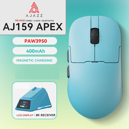 Ajazz AJ159Apex PAW3950 (Wired/2.4G/BT)