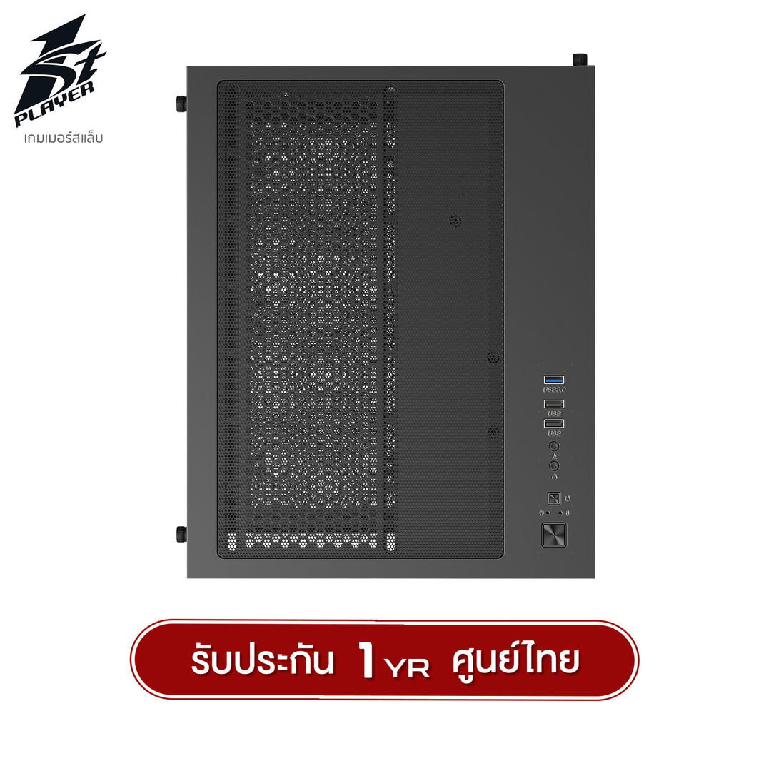 เคสคอมพิวเตอร์ 1st Player BV5 MATX Panorama Gaming Case รับประกัน 1 ปี